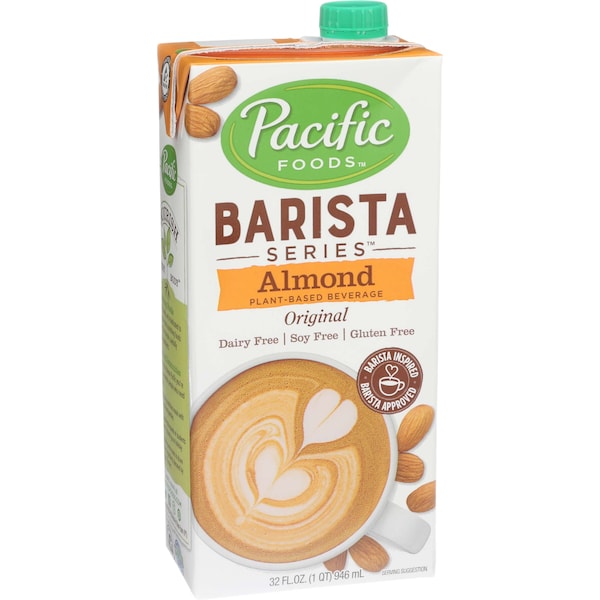 PACIFIC FOODS 04312 Original Barista Series Almond Milk 32 fl. oz